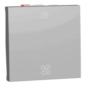 Intrerupător Ventilator Noua Unica 10A 2m Aluminiu, NU320330VMC, Schneider
Electric - Schneider