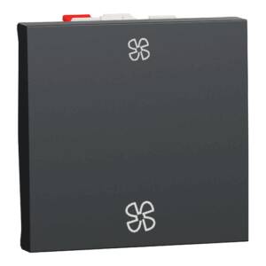 Intrerupător Ventilator Noua Unica 10A 2m Antracit, NU320354VMC, Schneider
Electric - Schneider