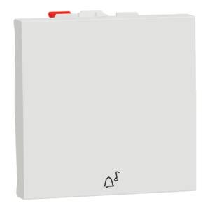 Intrerupător cu Revenire Noua Unica 10A 2m Alb cu Simbol Sonerie , NU320618C,
Schneider Electric - Schneider