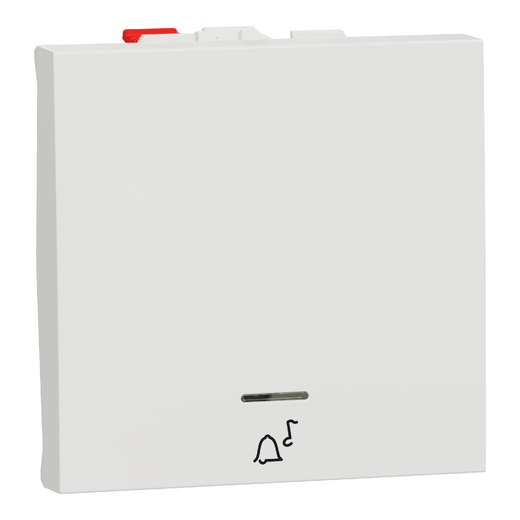 Intrerupător cu Revenire Noua Unica 10A 2m Alb cu Simbol Sonerie si Indicator
Luminos , NU320618CN, Schneider Electric - Schneider