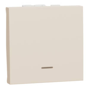 Intrerupător cu Revenire Noua Unica 10A 2m Crem cu Indicator Luminos ,
NU320644N, Schneider Electric - Schneider