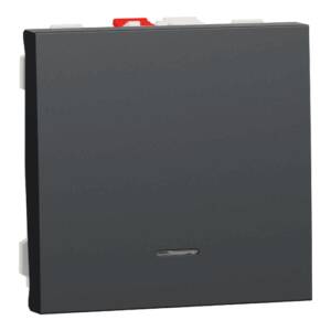 Intrerupător cu Revenire Noua Unica 10A 2m Antracit cu Indicator Luminos ,
NU320654N, Schneider Electric - Schneider