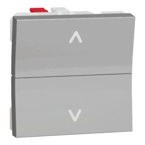 Intrerupător Jaluzele cu Revenrie Noua Unica 6A 2m Aluminiu, NU320730, Schneider
Electric - Schneider