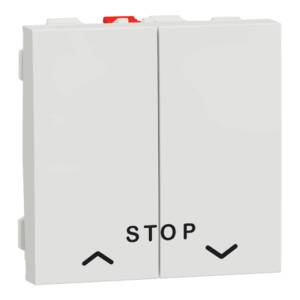 Intrerupător Jaluzele Noua Unica 6A 2m Alb cu Stop, NU323718, Schneider Electric
- Schneider