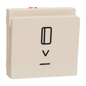 Intrerupător cu Cartela Noua Unica NO/NC 10A 2m Crem, NU328344, Schneider
Electric - Schneider