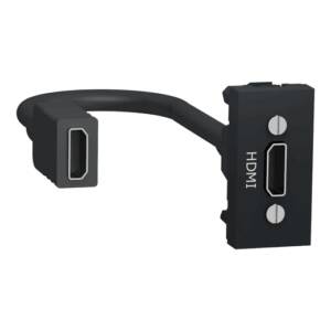 Priză HDMI Precablată Noua Unica 1m Antracit, NU343054, Schneider Electric -
Schneider