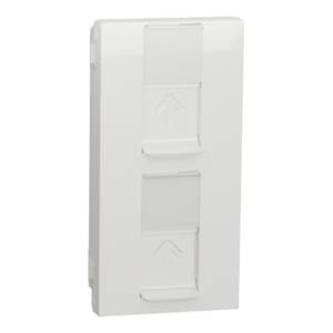 Priză Dublă RJ45 Noua Unica CAT6 UTP Alb , NU348218, Schneider Electric -
Schneider