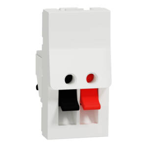 Priză Difuzoare Noua Unica 1m Alb, NU348718, Schneider Electric - Schneider