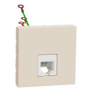 Priză Telefon RJ12 Noua Unica 2m Crem, NU349744, Schneider Electric - Schneider