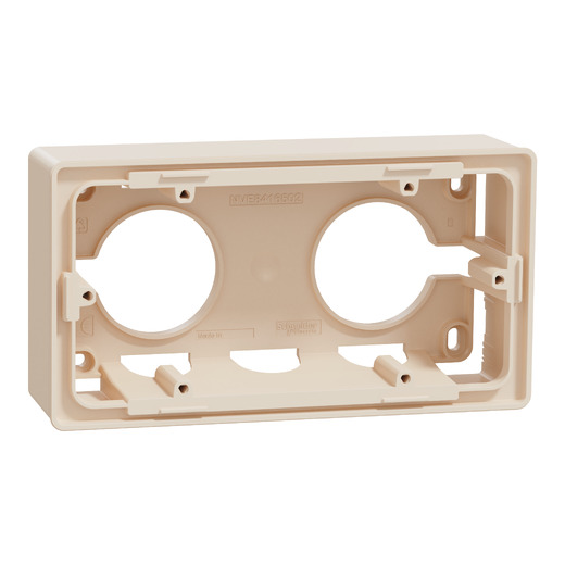 Doză Montaj PT Noua Unica 2 Posturi Crem , NU800444, Schneider Electric -
Schneider