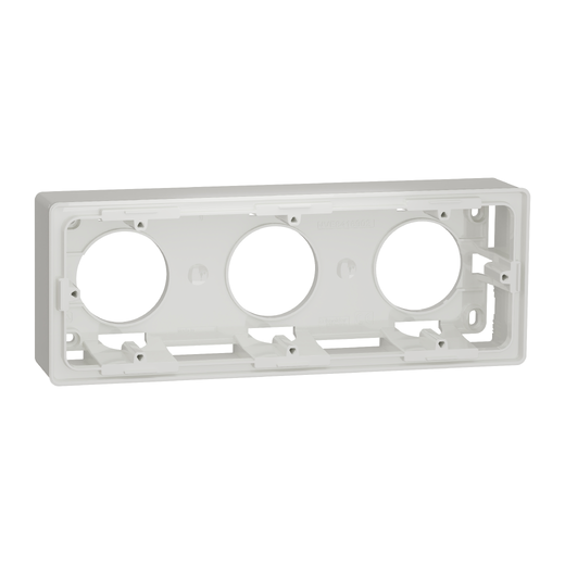 Doză Montaj PT Noua Unica 3 Posturi Alb , NU800618, Schneider Electric -
Schneider