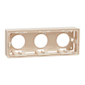 Doză Montaj PT Noua Unica 3 Posturi Crem , NU800644, Schneider Electric -
Schneider