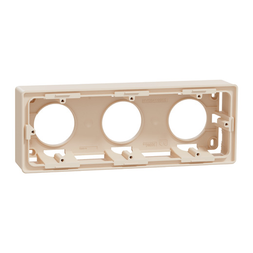 Doză Montaj PT Noua Unica 3 Posturi Crem , NU800644, Schneider Electric -
Schneider