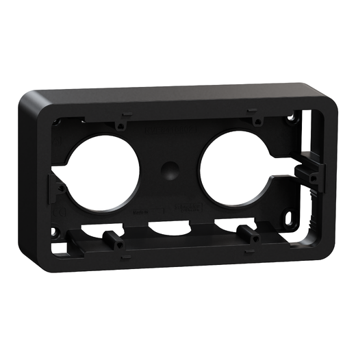 Doză Montaj PT Noua Unica Pro 2 Posturi Antracit , NU840454, Schneider Electric
- Schneider