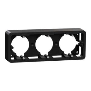 Doză Montaj PT Noua Unica Pro 3 Posturi Antracit , NU840654, Schneider Electric
- Schneider