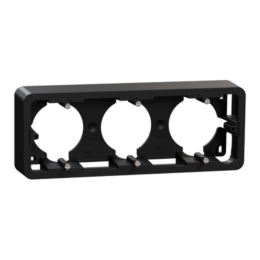 Doză Montaj PT Noua Unica Pro 3 Posturi Antracit , NU840654, Schneider Electric
- Schneider