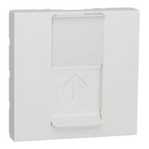 Capac Priză RJ45 Noua Unica 2m Alb , NU941118, Schneider Electric - Schneider