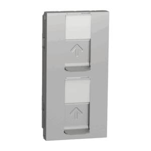 Capac Priză Dublă RJ45 Noua Unica Aluminiu, NU947830, Schneider Electric -
Schneider