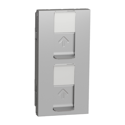 Capac Priză Dublă RJ45 Noua Unica Aluminiu, NU947830, Schneider Electric -
Schneider