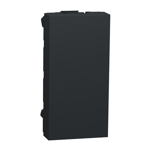 Obturator Noua Unica 1m Antracit , NU986554, Schneider Electric - Schneider