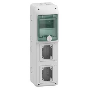 Cofret Kaedra pentru prize electrice, 138 X 460 Mm, 5 Module, 2 deschideri,
SCH-13178, Schneider Electric - Schneider