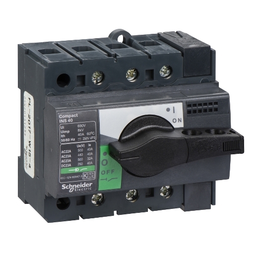 Separator De Sarcina Interpact Ins160,3P,40A, SCH-28900, Schneider Electric -
Schneider