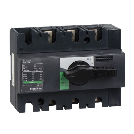 Separator De Sarcina Interpact Ins160,3P,160A, SCH-28912, Schneider Electric -
Schneider