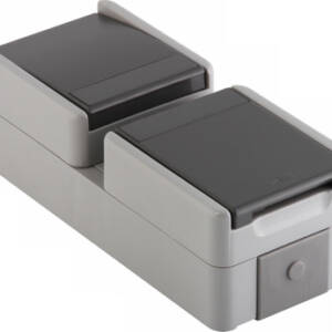 Fontana Priza simpla+intr. cap scara vertical PT