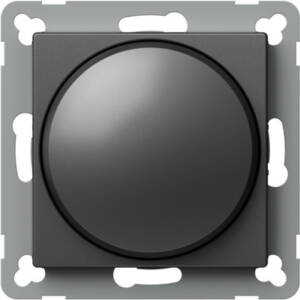 Comutator rotativ 2 WAY LED 100W, antracit