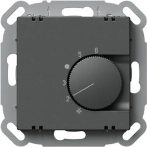 Termostat încălzire, antracit