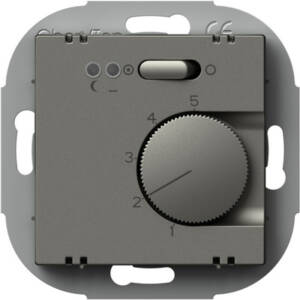 Termostat pentru încălzire în pardoseală, 16A, 230V titan