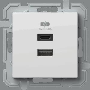 Incarcator USB 5V 3,0 TI alb