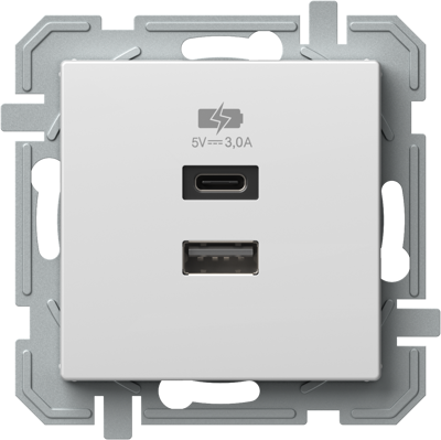 Incarcator USB 5V 3,0 TI alb