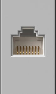 Modul Priza date cat.5 argint