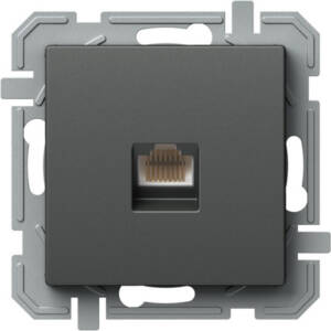Priză CAT6 SCH KS RJ45 8/8, antracit