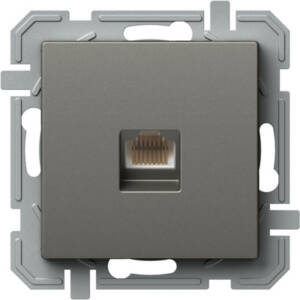 Priză CAT6 SCH KS RJ45 8/8, titan