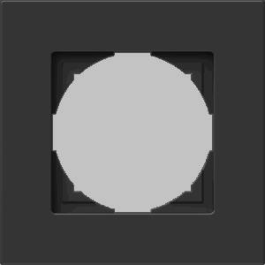 Logiq Flat Rama simpla negru