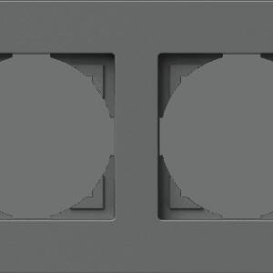 Logiq Flat Rama dubla antracit