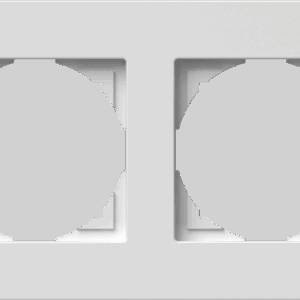 Logiq Flat Rama dubla alba