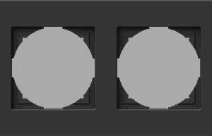 Logiq Flat Rama 4 posturi negru