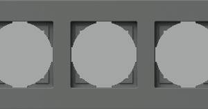 Logiq Flat Rama 5 posturi antracit