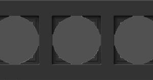 Logiq Flat Rama 5 posturi negru