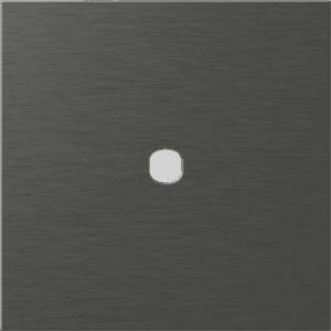 EDGE Rama decorativa metal 1/2M antracit pentru buton EDGE