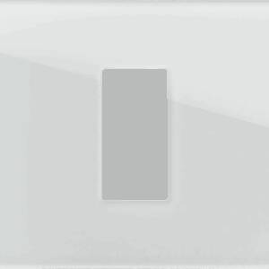 EDGE Rama decorativa sticla 1/3M alba pentru elemente modulare MODUL