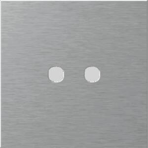 EDGE Rama decorativa metal 2M argintie pentru buton EDGE