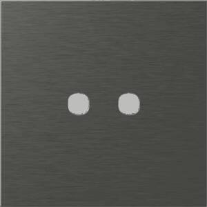 EDGE Rama decorativa metal 2M antracit pentru buton EDGE