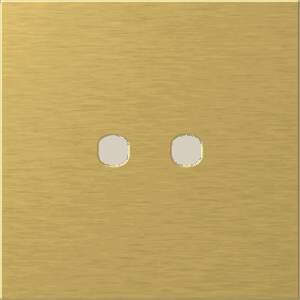 EDGE Rama decorativa metal 2M aurie pentru buton EDGE