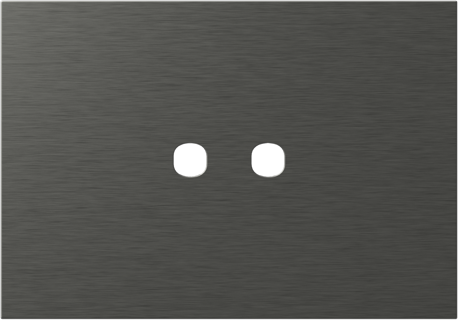 EDGE Rama decorativa metal 2/3M antracit pentru buton EDGE