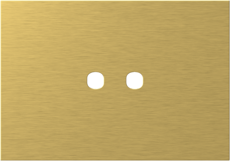 EDGE Rama decorativa metal 2/3M aurie pentru buton EDGE