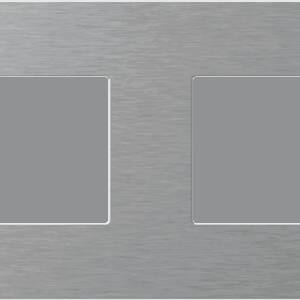 EDGE Rama decorativa metal 2x2M argintie pentru elemente modulare MODUL